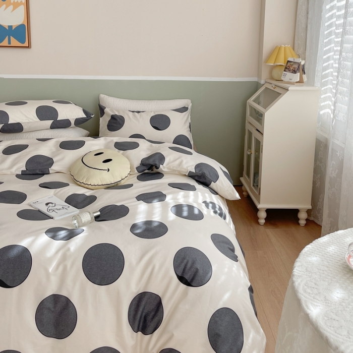 91家纺网 家纺一手货源 找家纺 时年家纺2022全棉小可爱系列8.0（会员优惠5元）黑眼豆豆