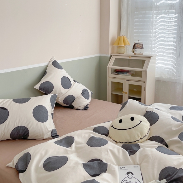 91家纺网 家纺一手货源 找家纺 时年家纺2022全棉小可爱系列8.0（会员优惠5元）黑眼豆豆