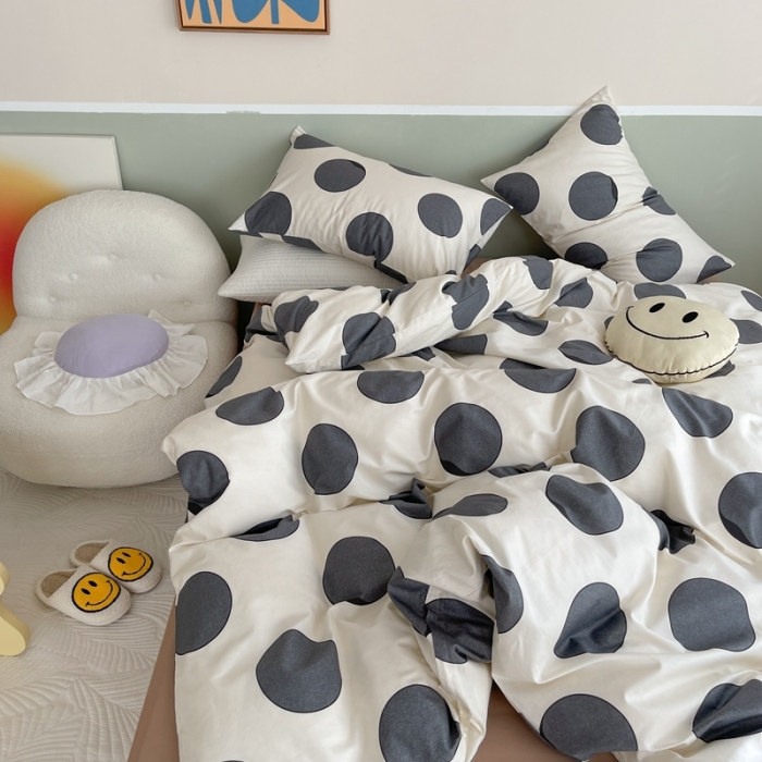 91家纺网 家纺一手货源 找家纺 时年家纺2022全棉小可爱系列8.0（会员优惠5元）黑眼豆豆