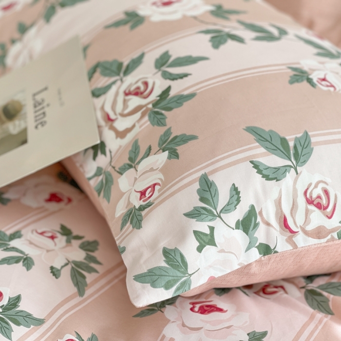 91家纺网 家纺一手货源 找家纺 时年家 2022全棉小可爱系列8.0（会员优惠5元）玫瑰恋人