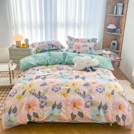 91家纺网 家纺一手货源 找家纺 （总）盛馨家纺 2023年网红直播爆款全棉小清新四件套