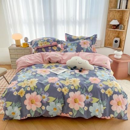 91家纺网 家纺一手货源 找家纺 （总）盛馨家纺 2023年网红直播爆款全棉小清新四件套