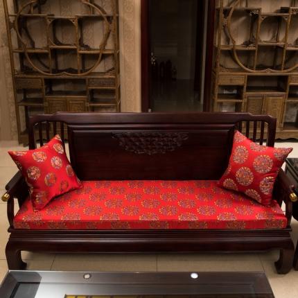 91家纺网 家纺一手货源 找家纺 （总）李帅家居定制多人位实木沙发垫罗汉床垫中式海绵坐垫板凳垫