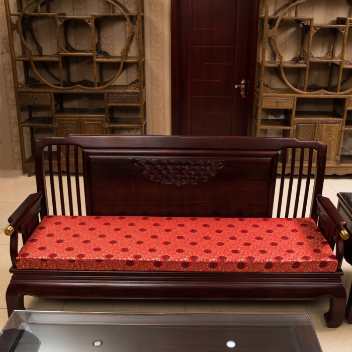 91家纺网 家纺一手货源 找家纺 （总）李帅家居定制多人位实木沙发垫罗汉床垫中式海绵坐垫板凳垫