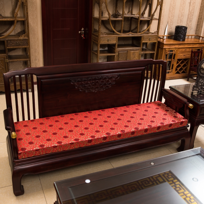 91家纺网 家纺一手货源 找家纺 （总）李帅家居定制多人位实木沙发垫罗汉床垫中式海绵坐垫板凳垫