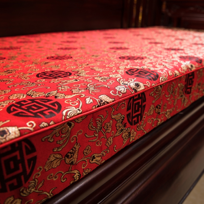 91家纺网 家纺一手货源 找家纺 （总）李帅家居定制多人位实木沙发垫罗汉床垫中式海绵坐垫板凳垫