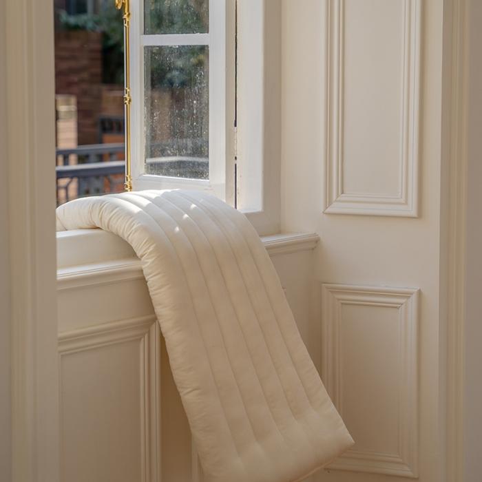 91家纺网 家纺一手货源 找家纺 2021日式原棉小提花情侣长枕芯 全棉亲子双人低枕头1.5m