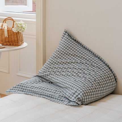 91家纺网 家纺一手货源 找家纺 2021日式原棉小提花情侣长枕芯 全棉亲子双人低枕头1.5m