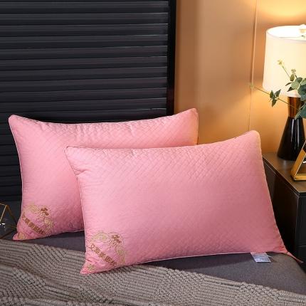 91家纺网 家纺一手货源 找家纺 （总）梦叶草 2021新款全棉绗缝枕头艾草美眠枕芯