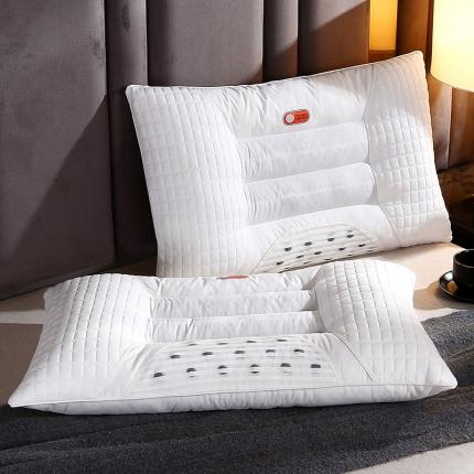 91家纺网 家纺一手货源 找家纺 总梦叶草2021新款全棉枕芯抗菌防螨15粒磁石决明子枕头