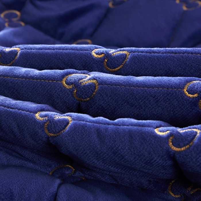 91家纺网 家纺一手货源 找家纺 （总）十个点家纺 2021新款倾国倾城水晶绒夹棉床笠