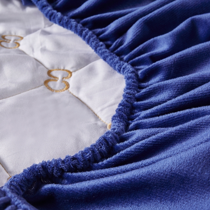 91家纺网 家纺一手货源 找家纺 （总）十个点家纺 2021新款倾国倾城水晶绒夹棉床笠