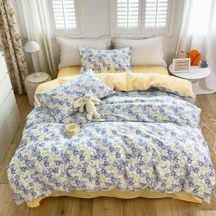 91家纺网 家纺一手货源 找家纺 （总）怡家居 2022新款全棉田园四件套