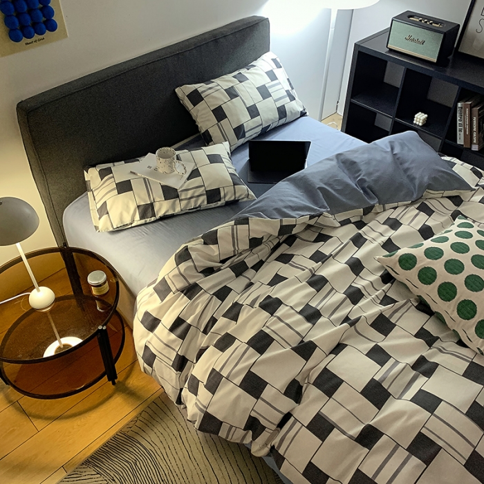 91家纺网 家纺一手货源 找家纺 （总）怡家居 2022新款全棉田园四件套