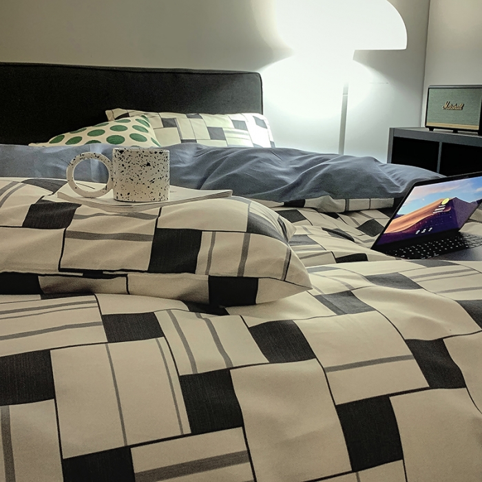 91家纺网 家纺一手货源 找家纺 （总）怡家居 2022新款全棉田园四件套