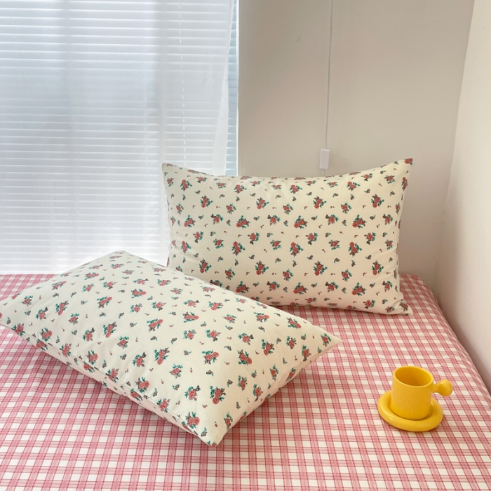 91家纺网 家纺一手货源 找家纺 怡家居 2022新款全棉田园四件套 阑珊