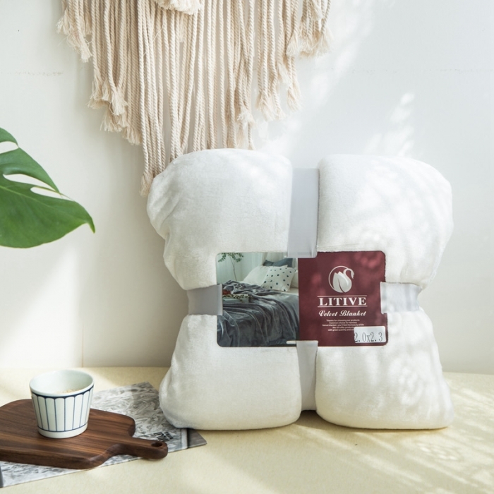 91家纺网 家纺一手货源 找家纺 （总）来菲毛毯 2025新款1.8公斤加厚科技绒超厚外贸毯子毛毯休闲绒毯