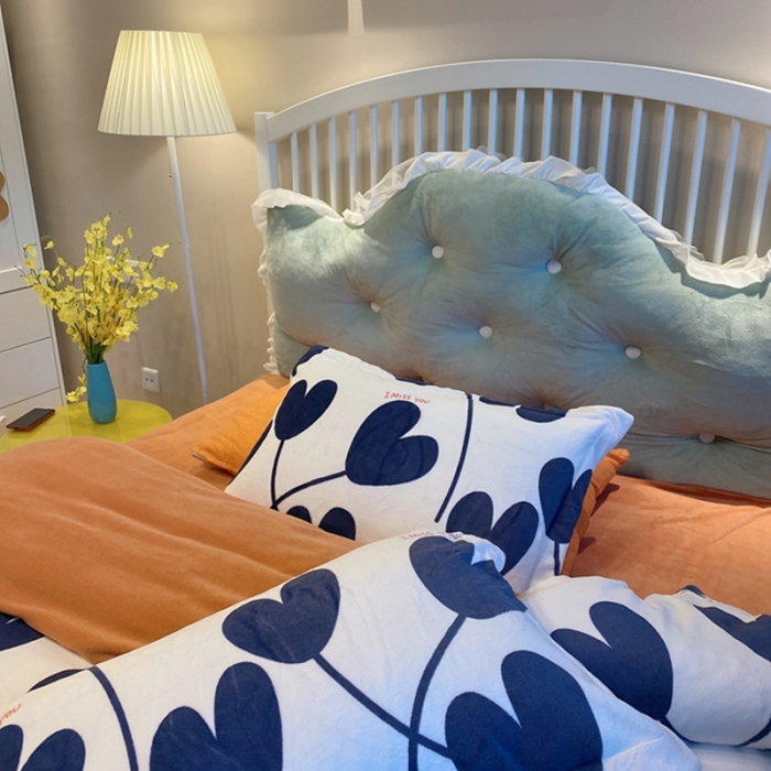 91家纺网 家纺一手货源 找家纺 棉生活家纺 2021新款冰岛臻棉绒印花四件套 迷森米