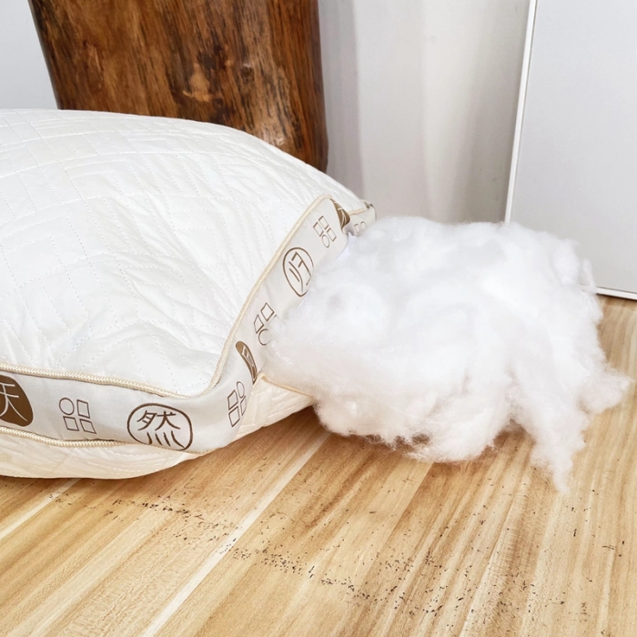 91家纺网 家纺一手货源 找家纺 （总）伟邦 2021新款质朴植物大豆羽丝枕