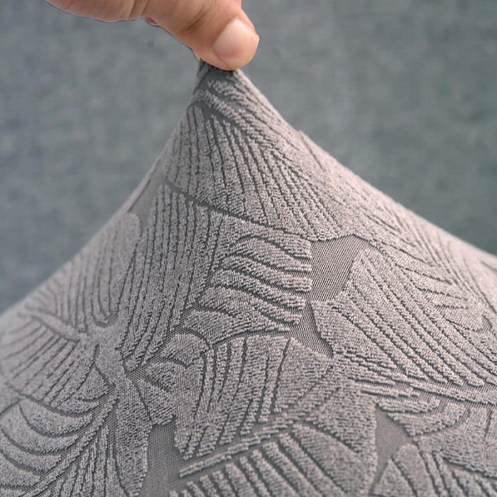 91家纺网 家纺一手货源 找家纺 （总）2022新款提花-小树叶款沙发坐垫套系列