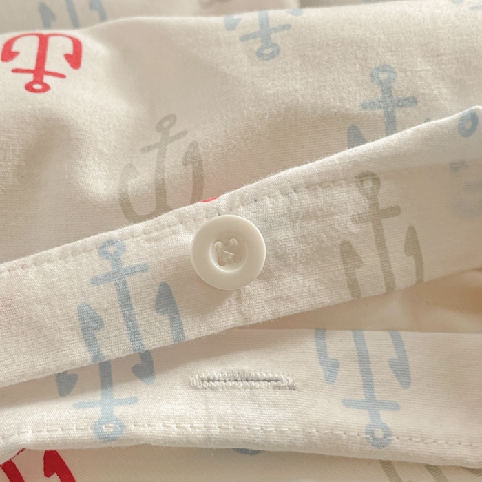 91家纺网 家纺一手货源 找家纺 呗旺鹿2022新40s精梳棉13372全棉纯棉磨毛四件套船锚