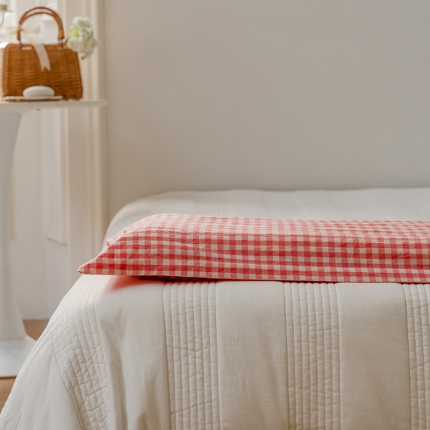 91家纺网 家纺一手货源 找家纺 微枕芯全棉双人夫妻羽丝绒枕芯 情侣长枕头纯棉1.5m1.8m