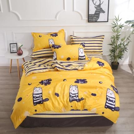 91家纺网 家纺一手货源 找家纺 （总2）维娜斯家纺 2022新款芦荟棉四件套