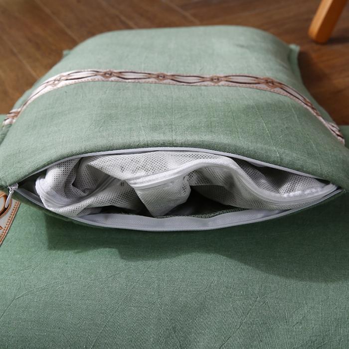 91家纺网 家纺一手货源 找家纺 全棉水洗棉全荞麦壳枕芯花草护颈枕民族风枕头单人儿童定型枕