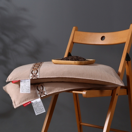 91家纺网 家纺一手货源 找家纺 全棉水洗棉全荞麦壳枕芯花草护颈枕民族风枕头单人儿童定型枕