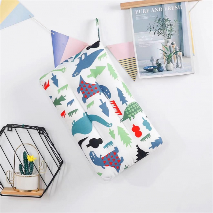 91家纺网 家纺一手货源 找家纺 天意美 2019新款全棉卡通枕30x50一只 小绵羊-蓝