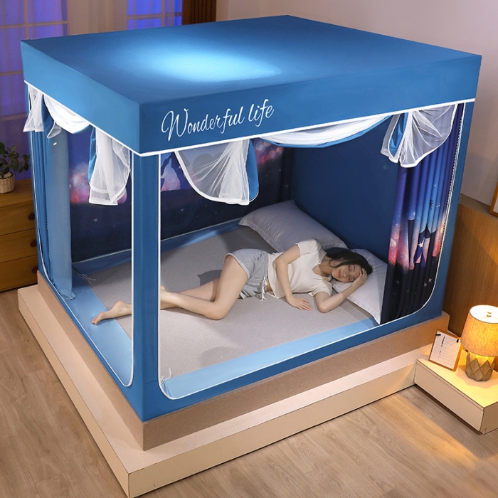 91家纺网 家纺一手货源 找家纺 迪凡保罗2022新款5845大版数码印花遮光帘蚊帐 爱的誓言