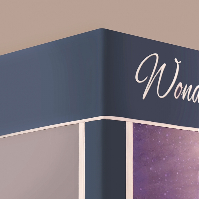 91家纺网 家纺一手货源 找家纺 迪凡保罗2022新款5845大版数码印花遮光帘蚊帐 徒手摘星