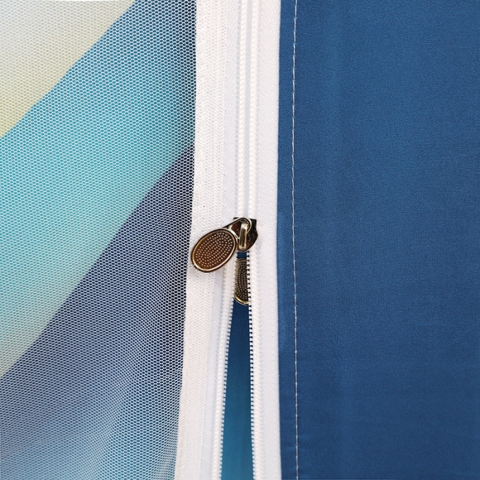 91家纺网 家纺一手货源 找家纺 迪凡保罗2022新款5845大版数码印花遮光帘蚊帐 忆江南