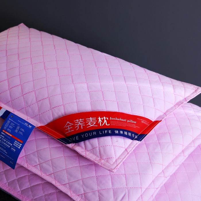 91家纺网 家纺一手货源 找家纺 全棉可脱卸全荞麦壳枕芯花草护颈枕枕头单人儿童定型枕多规格