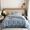 91家纺网 家纺一手货源 找家纺 馨蕊 2022新款100支长绒棉四件套-简系列 简-海蓝