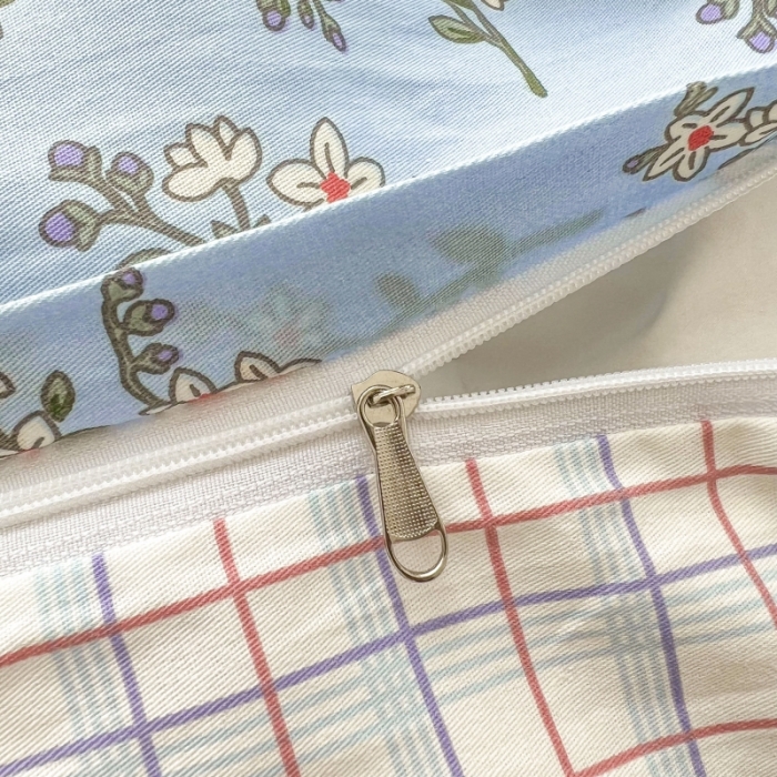 91家纺网 家纺一手货源 找家纺 感遇家纺 2022新款全棉印花四件套 花晓