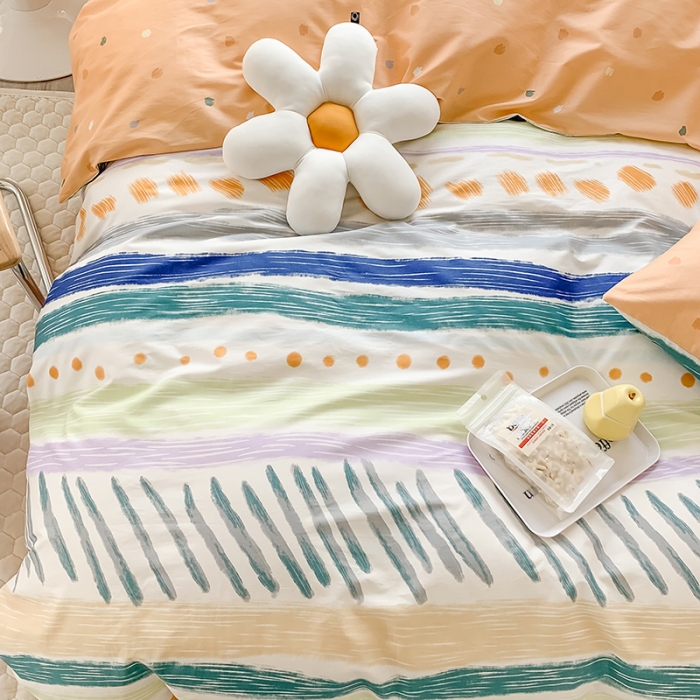 91家纺网 家纺一手货源 找家纺 澳萝拉 2023新款全棉印花四件套会员减5元 安绘里