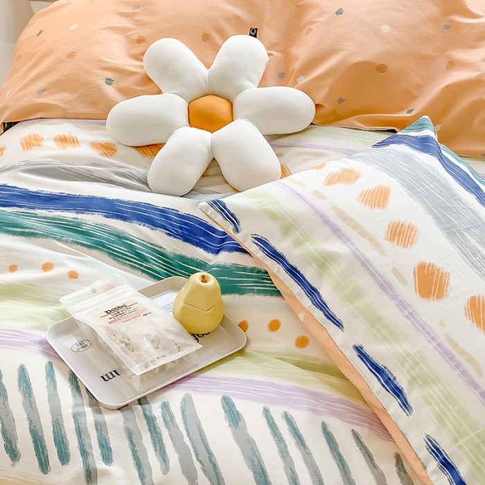 91家纺网 家纺一手货源 找家纺 澳萝拉 2023新款全棉印花四件套会员减5元 安绘里