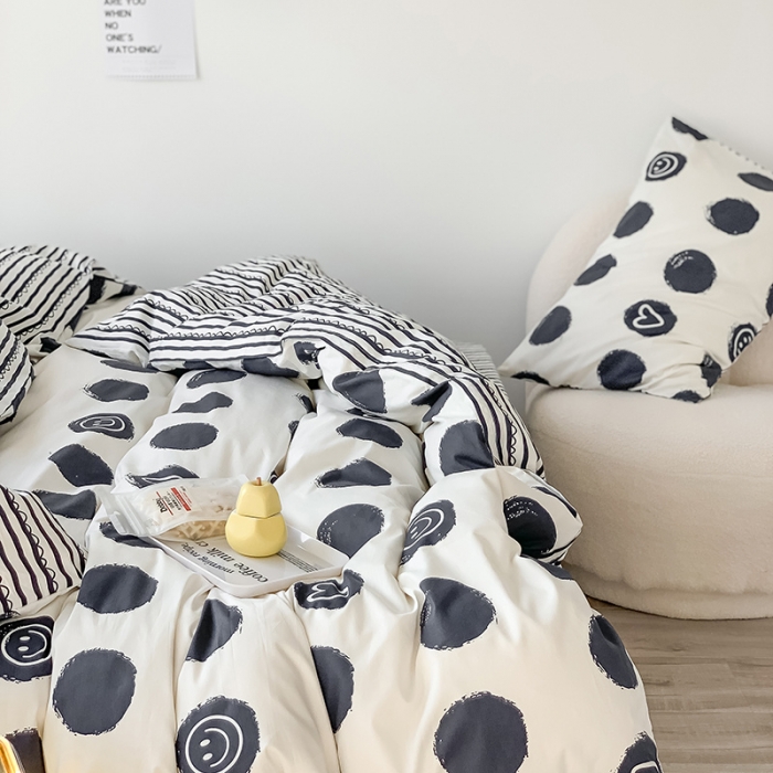 91家纺网 家纺一手货源 找家纺 澳萝拉 2023新款全棉印花四件套会员减5元 简单生活