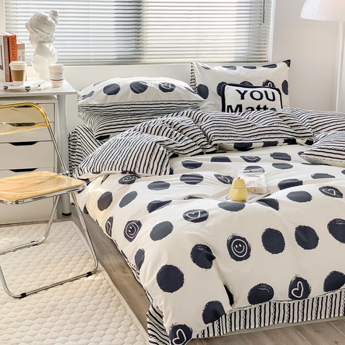 91家纺网 家纺一手货源 找家纺 澳萝拉 2023新款全棉印花四件套会员减5元 简单生活