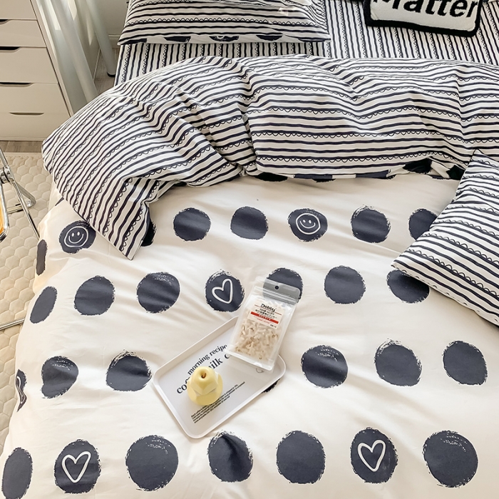 91家纺网 家纺一手货源 找家纺 澳萝拉 2023新款全棉印花四件套会员减5元 简单生活