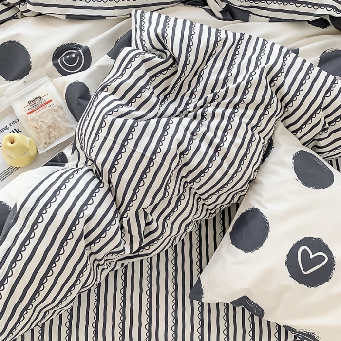 91家纺网 家纺一手货源 找家纺 澳萝拉 2023新款全棉印花四件套会员减5元 简单生活