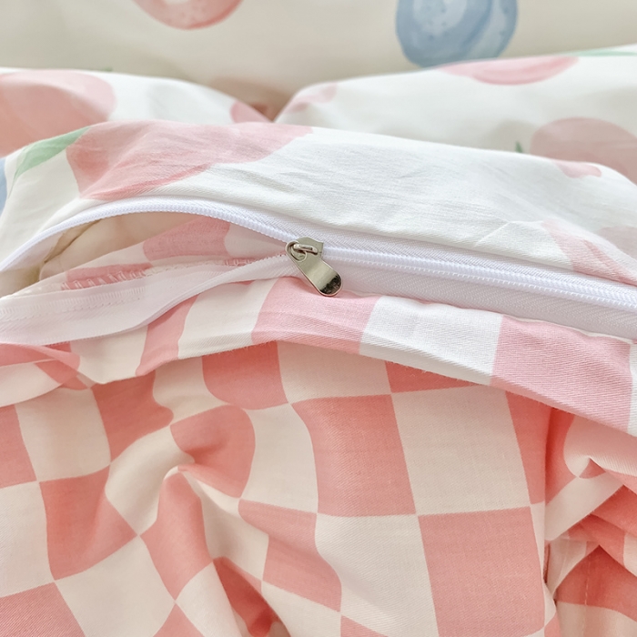 91家纺网 家纺一手货源 找家纺 澳萝拉 2023新款全棉印花四件套会员减5元 甜心小兔