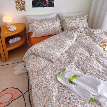 盛馨家纺 2023新款复古风情13372全棉四件套 舒雅米