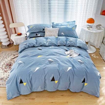 91家纺网 家纺一手货源 找家纺 （总）凌云家纺 2022新款全棉13372印花四件套