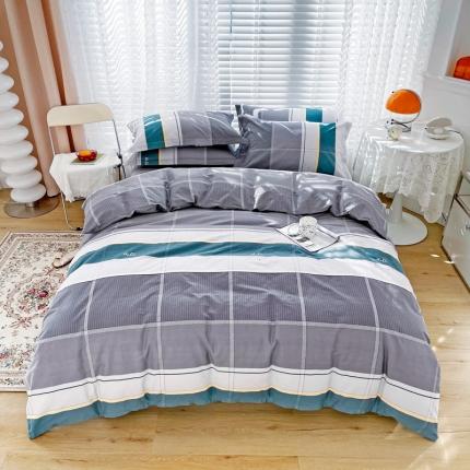 91家纺网 家纺一手货源 找家纺 （总）凌云家纺 2022新款全棉13372印花四件套