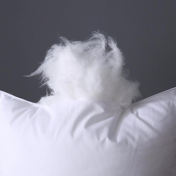 91家纺网 家纺一手货源 找家纺 高端全棉防羽布酒店羽丝绒枕头仪征棉简约成人护颈单人枕芯软枕