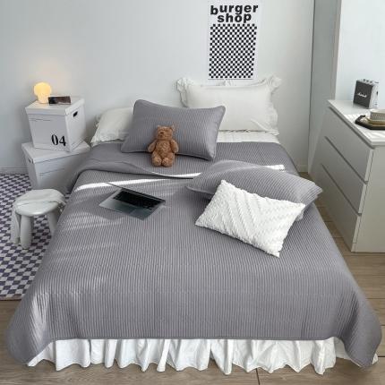 91家纺网 家纺一手货源 找家纺 （总）茉夕家纺 2022新款纯色床盖