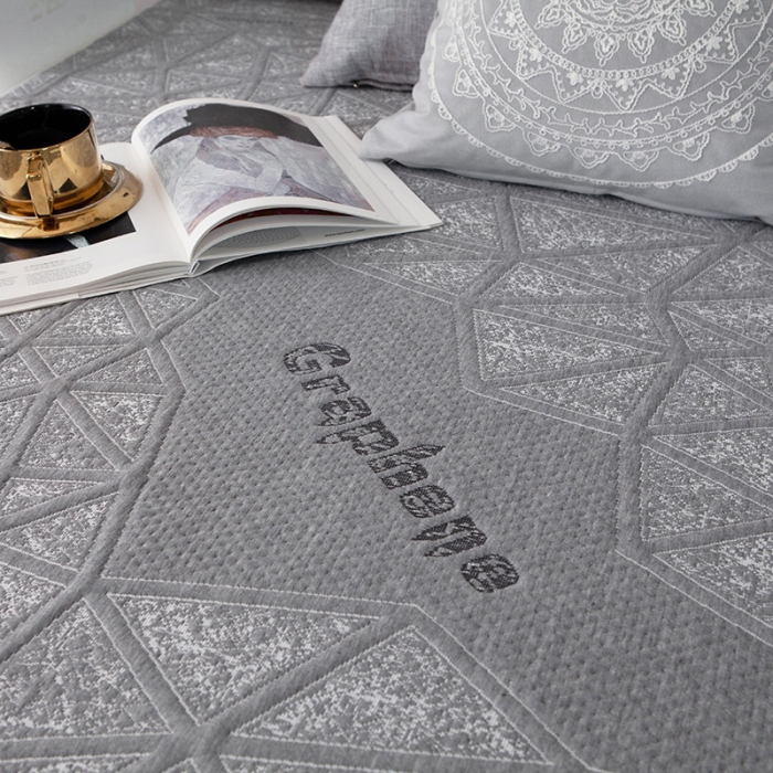 91家纺网 家纺一手货源 找家纺 小米笠 竹纤维空气层夹棉防水床笠 石墨烯经典款