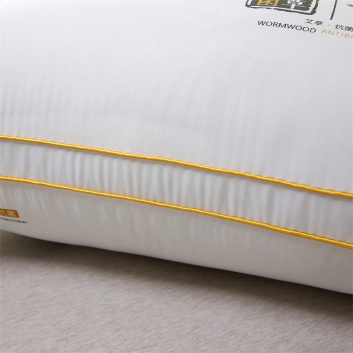 91家纺网 家纺一手货源 找家纺 天意美 2022新款磨毛艾草枕 磨毛立体艾草黄色